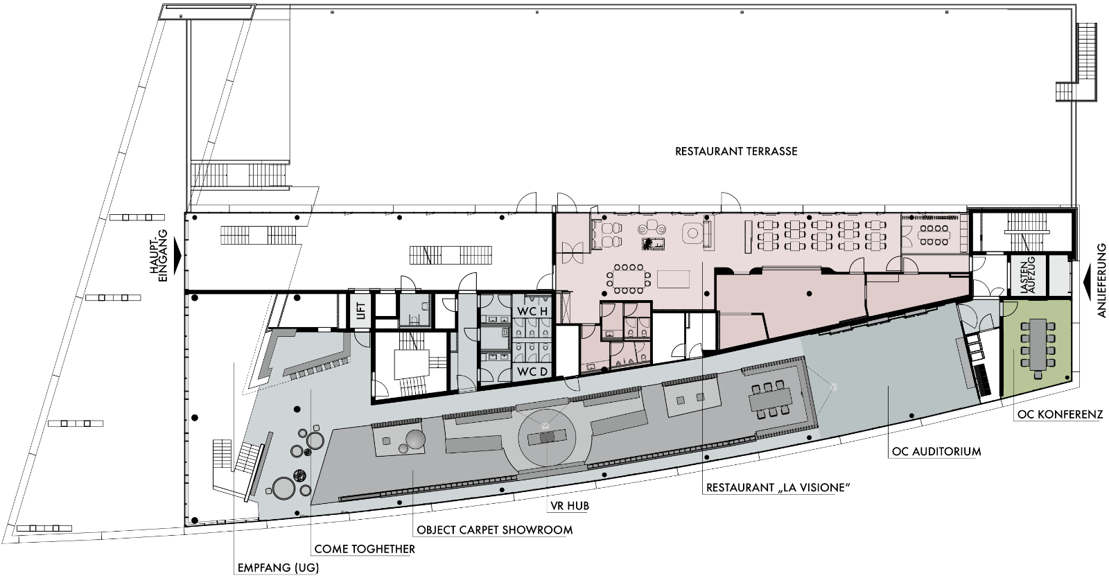 Room layout ground floor