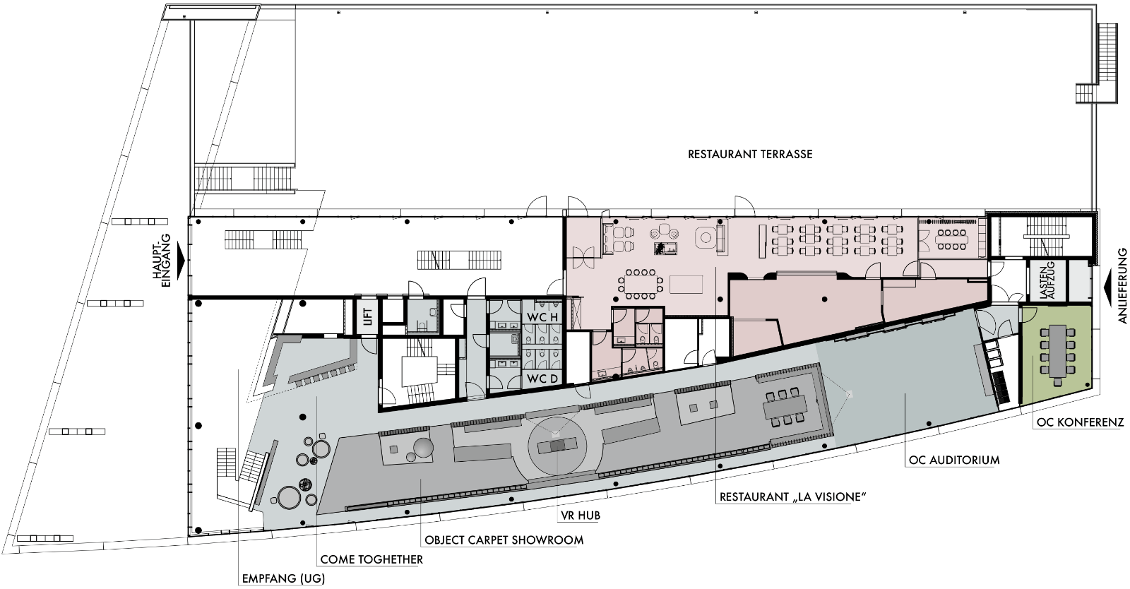 Raumaufteilung EG