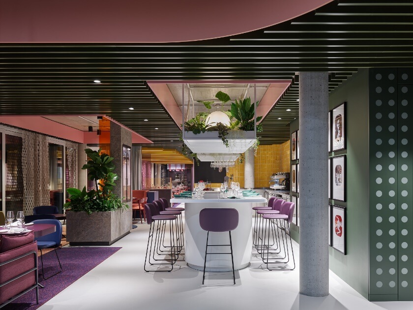 Das „La Visione“ ist das kulinarische Herzstück des OBJECT CAMPUS mit Lounge, Vinothek und Co-Working-Space.